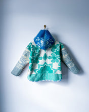 Load image into Gallery viewer, One-of-a-Kind: Colorblock Wool Kid&#39;s Flora Jacket (7yr)
