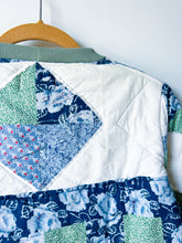 Load image into Gallery viewer, One-of-a-Kind: Diamond Block Quilt Pullover (S/M)
