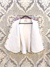 Load image into Gallery viewer, One-of-a-Kind: Dresden Plate Flora Jacket (L)
