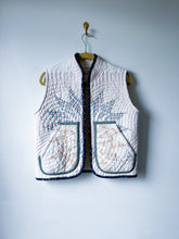 Load image into Gallery viewer, One-of-a-Kind: Sunburst Quilt Vest (XS-M)
