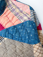 Load image into Gallery viewer, One-of-a-Kind: Indigo Rocky Road to Kansas Flora Jacket (S)
