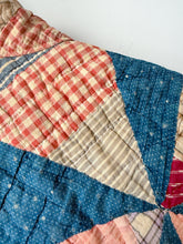 Load image into Gallery viewer, One-of-a-Kind: Indigo Rocky Road to Kansas Flora Jacket (S)
