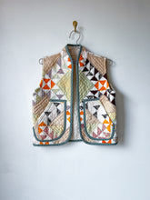 Load image into Gallery viewer, One-of-a-Kind: Lady of the Lake Quilt Vest (XS-M)
