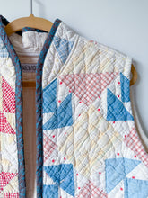 Load image into Gallery viewer, One-of-a-Kind: Stepping Stones Quilt Vest (L/XL)
