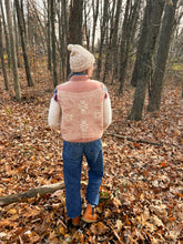 Load image into Gallery viewer, One-of-a-Kind: Vintage Golden Dawn Wool Blanket Vest #2 (XS-M)
