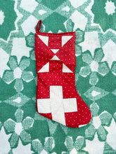 Load image into Gallery viewer, One-of-a-Kind: Chimney Sweep Quilt Stocking #4
