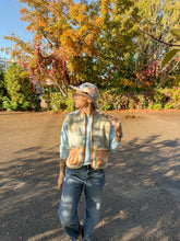 Load image into Gallery viewer, One-of-a-Kind: Colorblock Wool Blanket Vest (XS-M)
