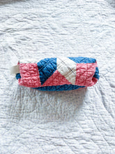 Load image into Gallery viewer, One-of-a-Kind: Star of LeMoyne Travel Pocket #2 (cotton lined)
