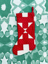 Load image into Gallery viewer, One-of-a-Kind: Chimney Sweep Quilt Stocking #6
