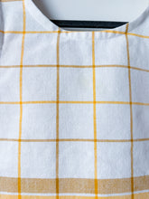 Load image into Gallery viewer, One-of-a-Kind: Vintage Woven Cotton Tablecloth Pearl Snap Tank (S)
