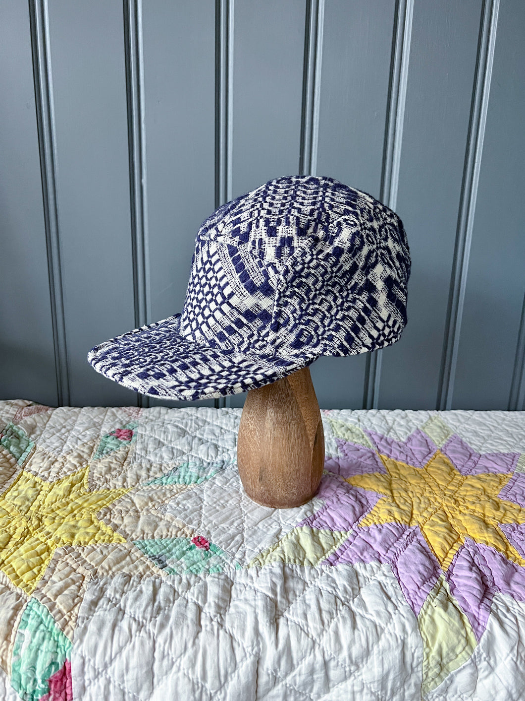 One-of-a-Kind: Coverlet 5 Panel Hat #5 (Large)