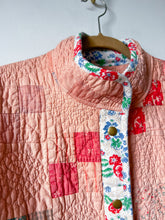 Load image into Gallery viewer, One-of-a-Kind: Overdyed Four Patch Flora Jacket (M)
