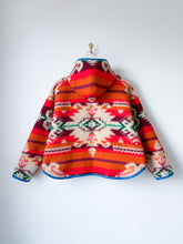 Load image into Gallery viewer, One-of-a-Kind: Deadstock Southwestern Blanket Hooded Flora Jacket (M)
