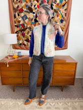 Load image into Gallery viewer, One-of-a-Kind: Dresden Plate Quilt Vest (XS-M)
