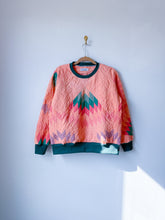 Load image into Gallery viewer, One-of-a-Kind: Overdyed Broken Star Quilt Pullover (XL)
