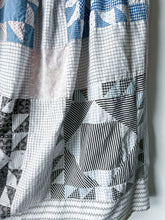 Load image into Gallery viewer, One-of-a-Kind: Duck and Ducklings Quilt Top Skirt (flexible sizing)
