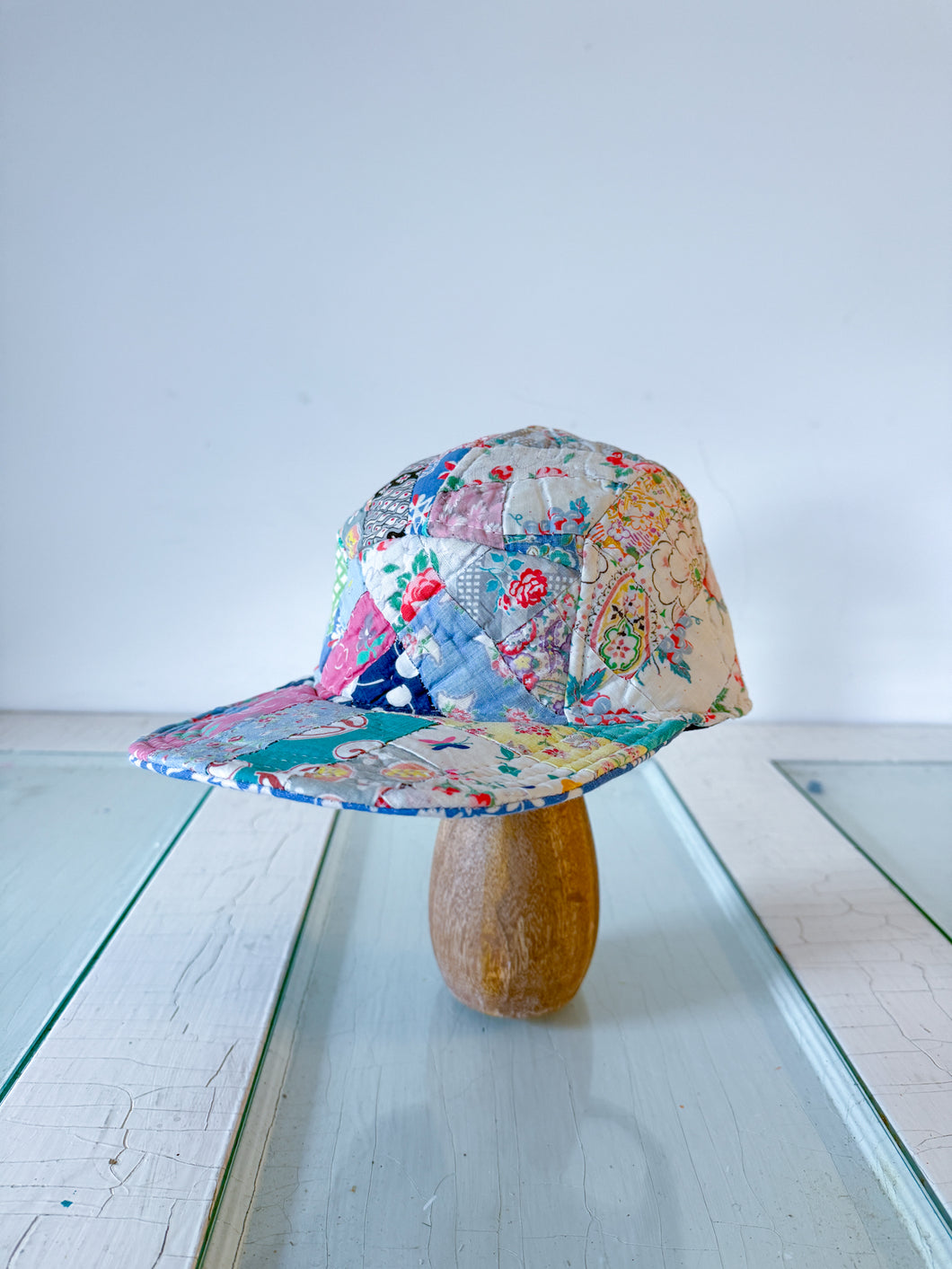 One-of-a-Kind: Log Cabin 5 Panel Hat