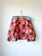 Load image into Gallery viewer, One-of-a-Kind: Geometric Ukrainian Blanket Flora Jacket (M)
