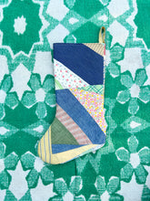 Load image into Gallery viewer, One-of-a-Kind: Scrappy Quilt Stocking #2
