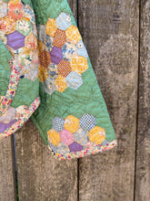 Load image into Gallery viewer, One-of-a-Kind: Grandmother's Flower Garden Flora Jacket (S)
