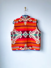 Load image into Gallery viewer, One-of-a-Kind: Deadstock Southwestern Blanket Vest (M)

