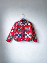 Load image into Gallery viewer, One-of-a-Kind: Glorified Nine Patch Flora Jacket (XS)
