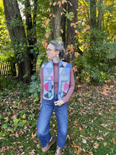 Load image into Gallery viewer, One-of-a-Kind: Triangle Quilt Vest (XS-M)
