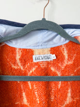 Load image into Gallery viewer, One-of-a-Kind: Peaches and Cream Ukrainian Blanket Flora Jacket (L)
