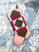 Load image into Gallery viewer, One-of-a-Kind: Ohio Star Quilt Stocking #2
