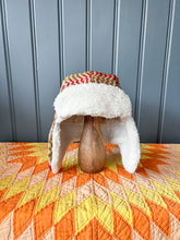 Load image into Gallery viewer, One-of-a-Kind: Coverlet Aviator Hat (Adult L)
