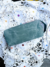 Load image into Gallery viewer, One-of-a-Kind: Ocean Waves Waterproof-lined Travel Bag
