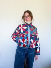 Load image into Gallery viewer, Late 19th/early 20th Century Star Flora Jacket (S)
