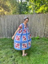 Load image into Gallery viewer, One-of-a-Kind: Old Maid&#39;s Puzzle Swing Dress

