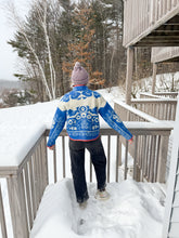 Load image into Gallery viewer, One-of-a-Kind: Folk Art Floral Ukrainian Blanket Flora Jacket (S)
