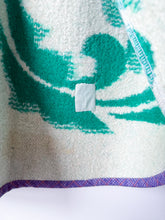 Load image into Gallery viewer, One-of-a-Kind: Green Floral Ukrainian Blanket Flora Jacket (S)
