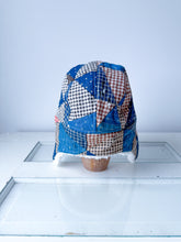 Load image into Gallery viewer, One-of-a-Kind: Triangle Block Aviator Hat (Adult S/M)
