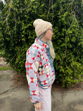 Load image into Gallery viewer, One-of-a-Kind: Uncle Sam’s Hourglass Flora Jacket (S)
