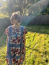 Load image into Gallery viewer, One-of-a-Kind: Old Maid&#39;s Puzzle Swing Dress
