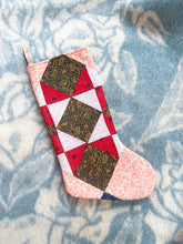 Load image into Gallery viewer, One-of-a-Kind: Ohio Star Quilt Stocking #2
