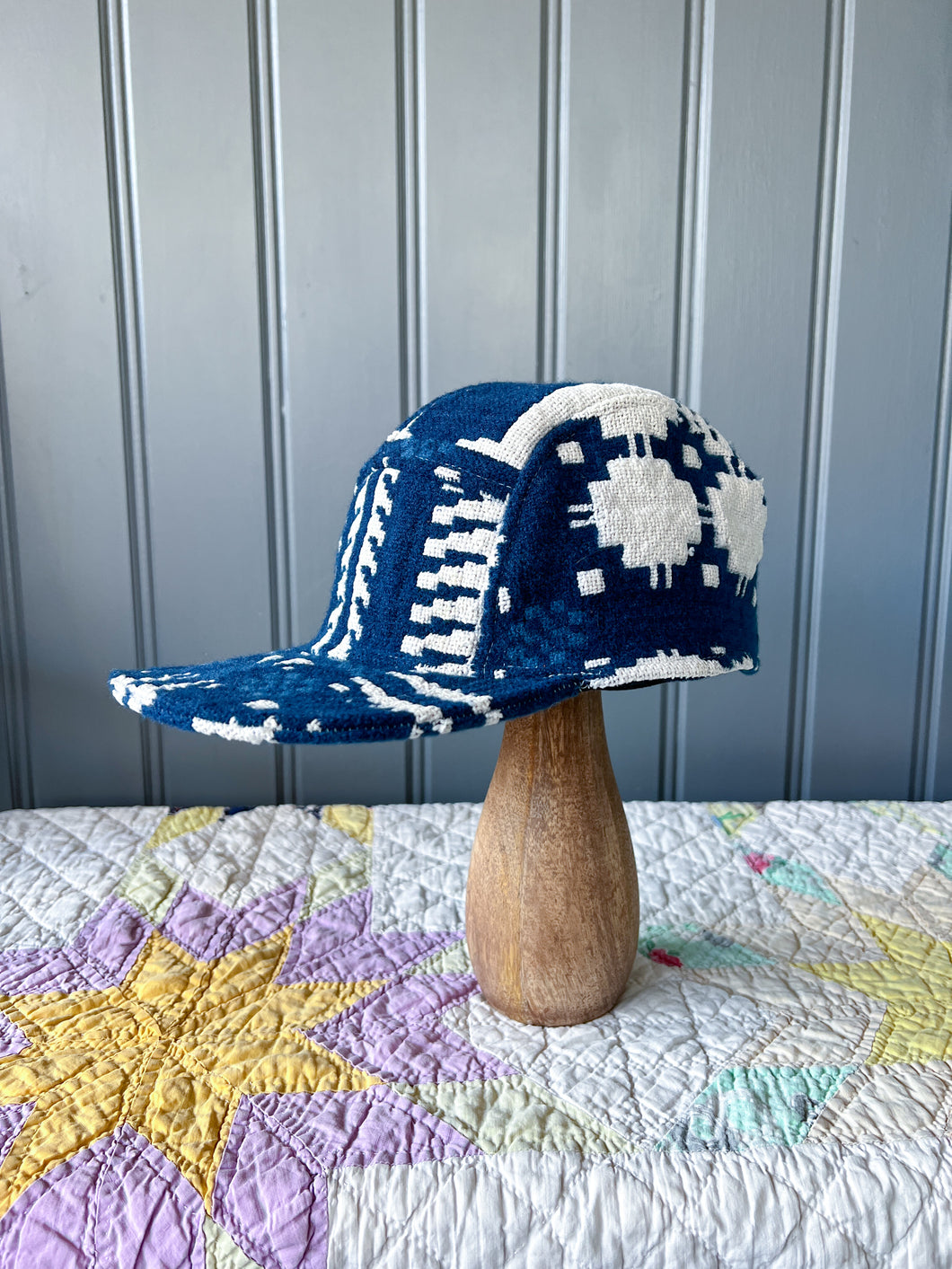One-of-a-Kind: Coverlet 5 Panel Hat #6 (Large)