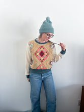 Load image into Gallery viewer, One-of-a-Kind: Goose-in-the-Pond Variation French Terry Pullover (M)
