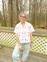 Load image into Gallery viewer, One-of-a-Kind: Antique Cutwork Embroidery Shaftsbury Shirt (L)
