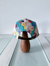Load image into Gallery viewer, One-of-a-Kind: Grandmother&#39;s Flower Garden 5 Panel Hat
