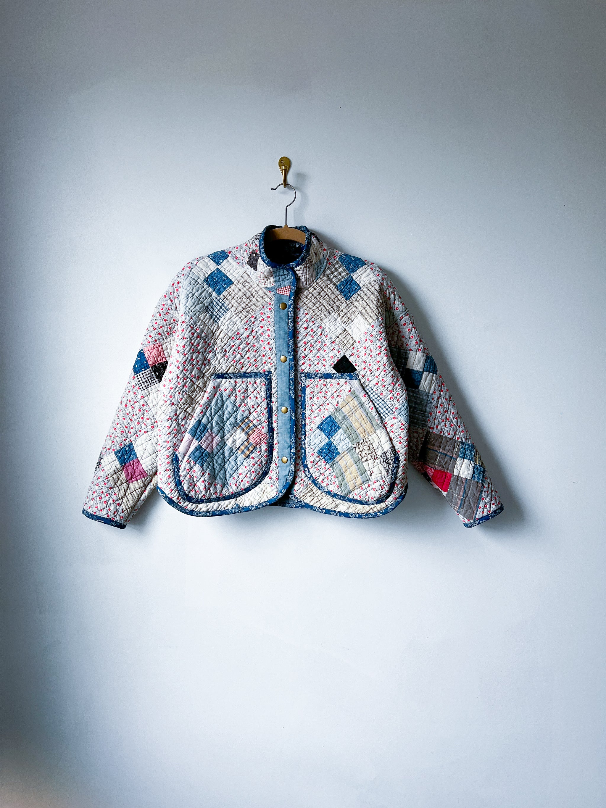 【PLAN C】Wool Quilting Coat Quilting Window - Quilted Jacket - YouTube