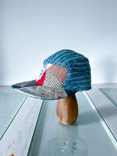 Load image into Gallery viewer, One-of-a-Kind: Triangle Block 5 Panel Hat
