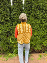 Load image into Gallery viewer, One-of-a-Kind: Ochre Vintage Blanket Vest (M)
