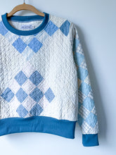 Load image into Gallery viewer, One-of-a-Kind: 16 Patch Quilt Pullover (M)
