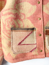 Load image into Gallery viewer, One-of-a-Kind: Golden Dawn Wool and Kilim Rug Field Jacket (S)
