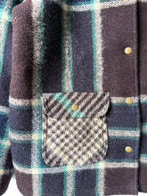 Load image into Gallery viewer, One-of-a-Kind: Vintage Plaid Wool Blanket Field Jacket (M)
