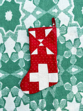 Load image into Gallery viewer, One-of-a-Kind: Chimney Sweep Quilt Stocking #4
